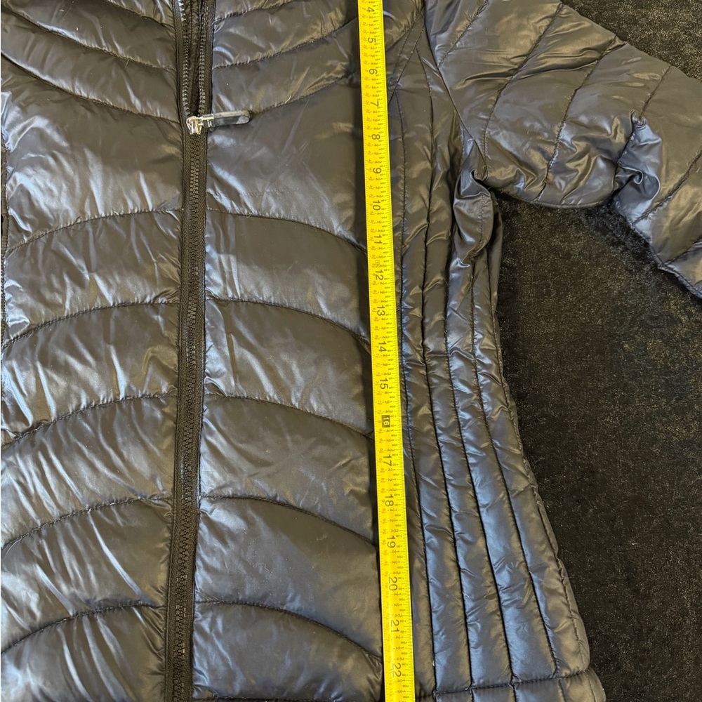 Andrew Marc Packable Down Jacket Small Black Ligh… - image 3